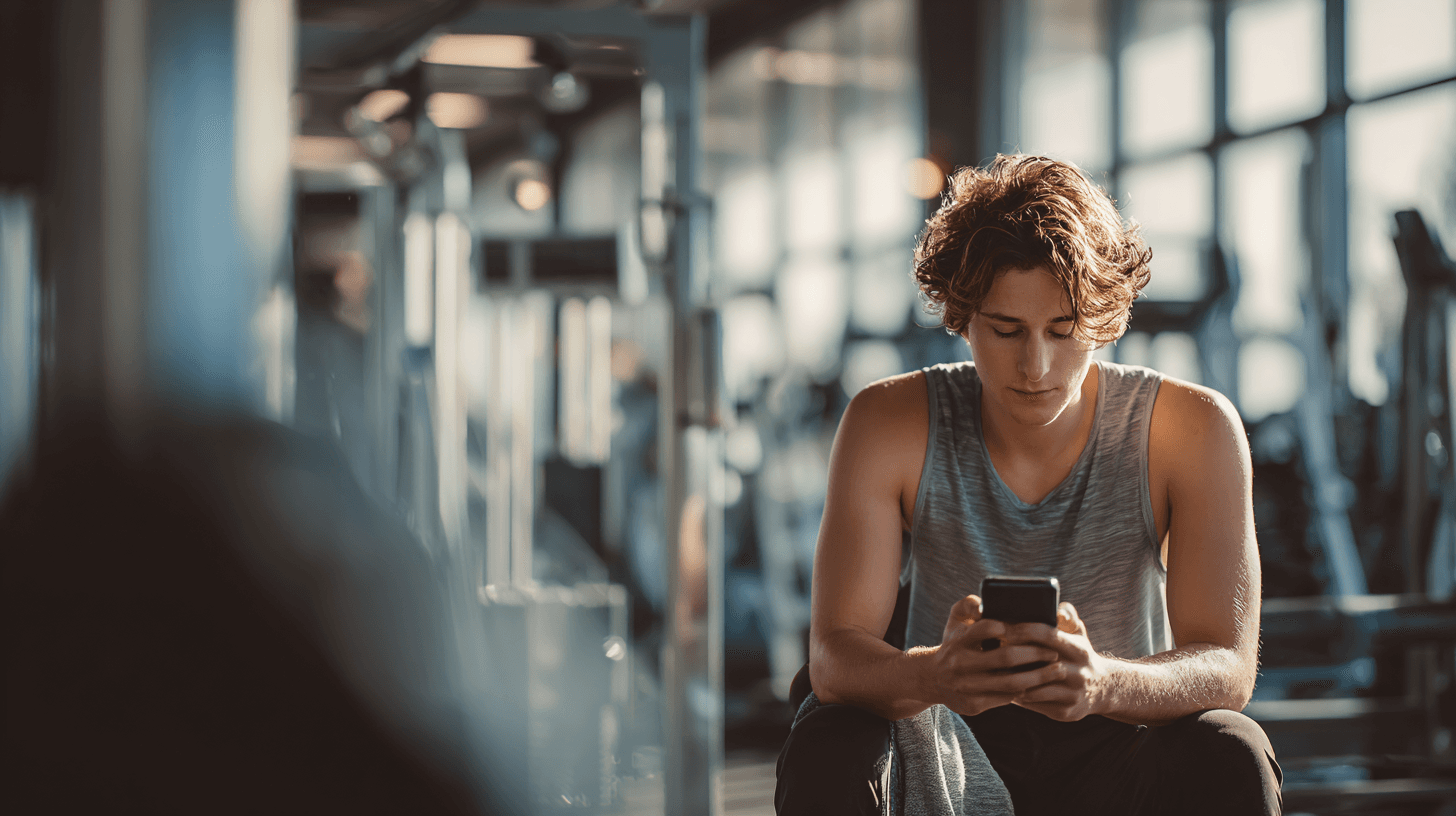 Träningsentusiaster using Carry on WhatsApp